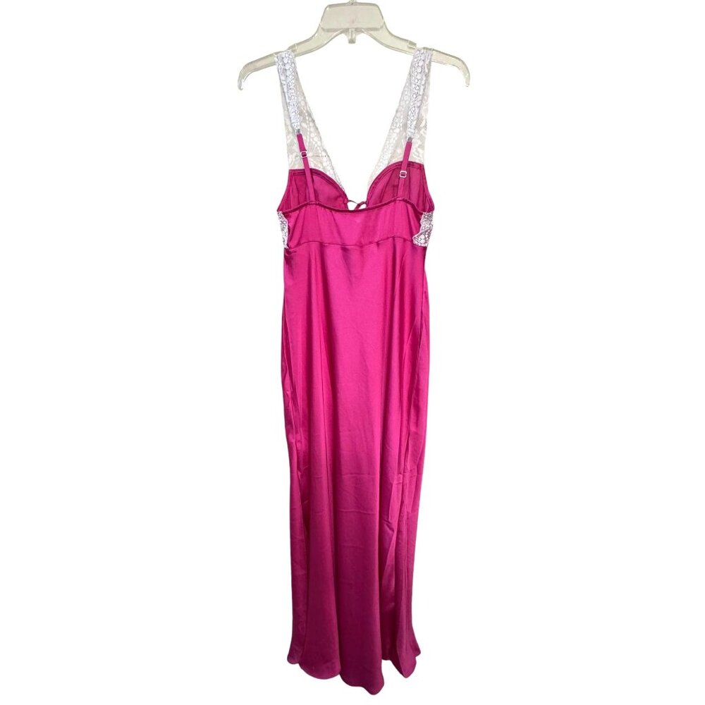 Free People Intimately COUNTRYSIDE Satin Lace Maxi Slip Dress - Picture 4 of 12